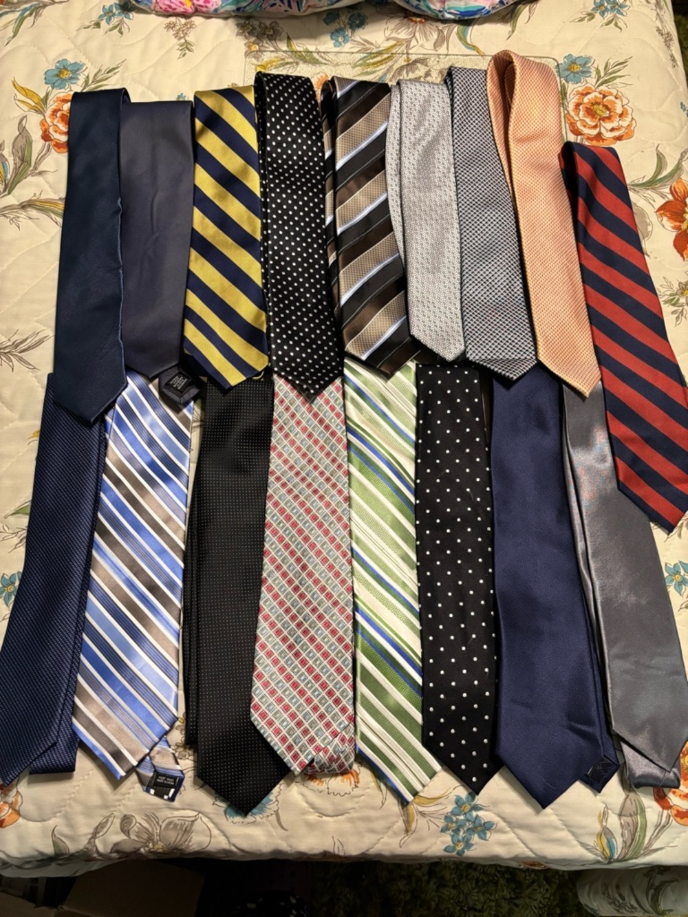 Lot of men’s neckties